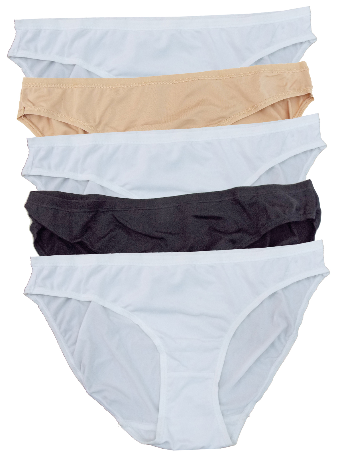 Marks and Spencer M&5 ASSORTED 5Pack No VPL Microfibre Low Rise