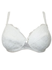 M&5 CREAM Wired Lace Non-Padded Full Cup Bra - Size 36 to 40 (A-B-C-D-DD-E-G) M&5 CREAM Wired Lace Non-Padded Full Cup Bra - Size 36 to 40 (A-B-C-D-DD-E-G)