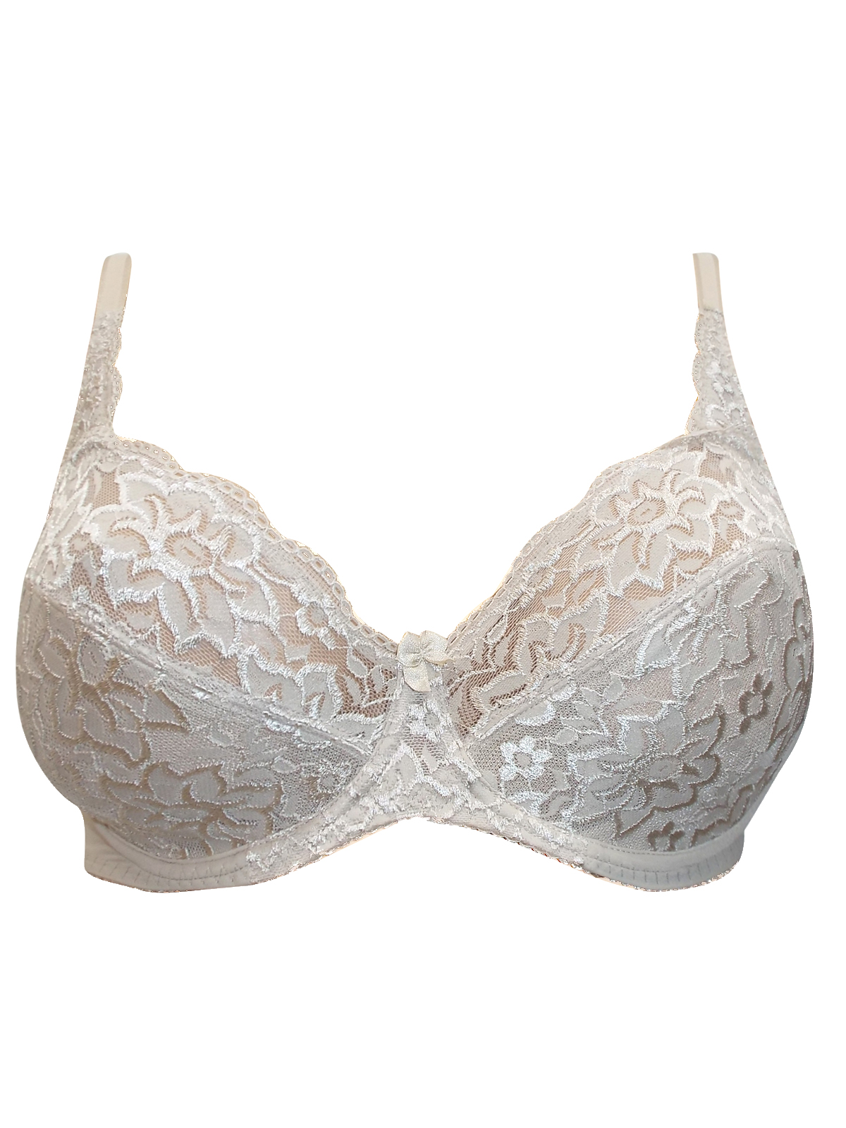Naturana - - Naturana ALMOND Lace Underwired Full Cup Bra - Size 32 to ...