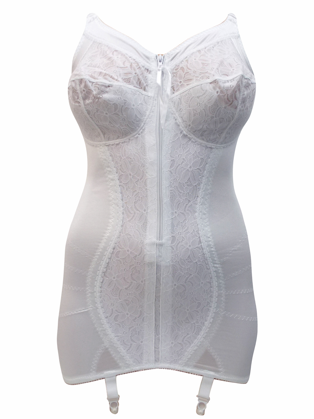 Clothing Shoes And Accessories New Ladies Firm Control Corselette All In One By Naturana White 36
