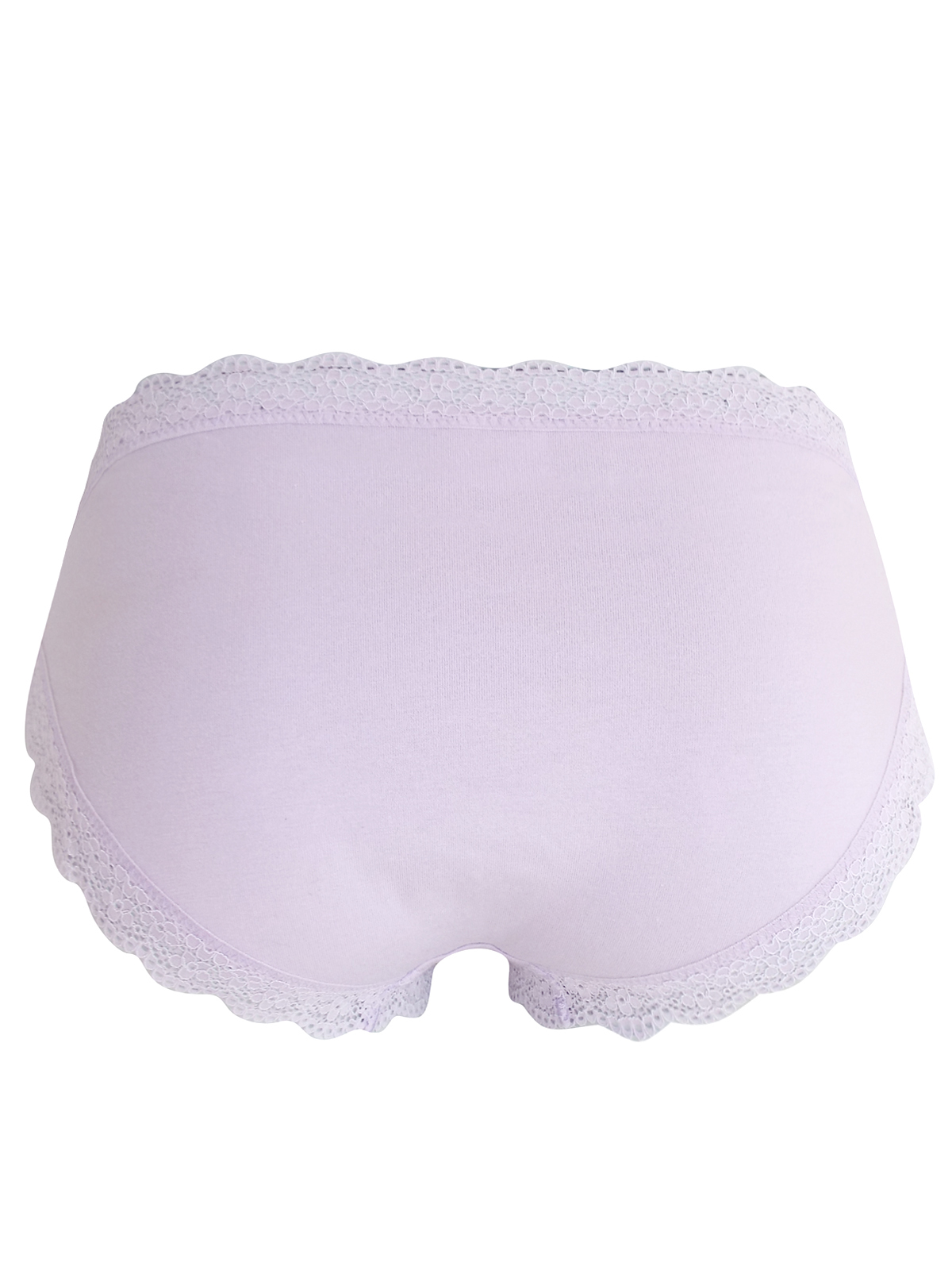 Topshop - - T0PSHOP LILAC Lace Trim Mini Knickers - Size 8 to 16