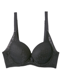 Oysho BLACK Lace Padded & Wired Push Up Bra - Size 30 (B cup) Oysho BLACK Lace Padded & Wired Push Up Bra - Size 30 (B cup)