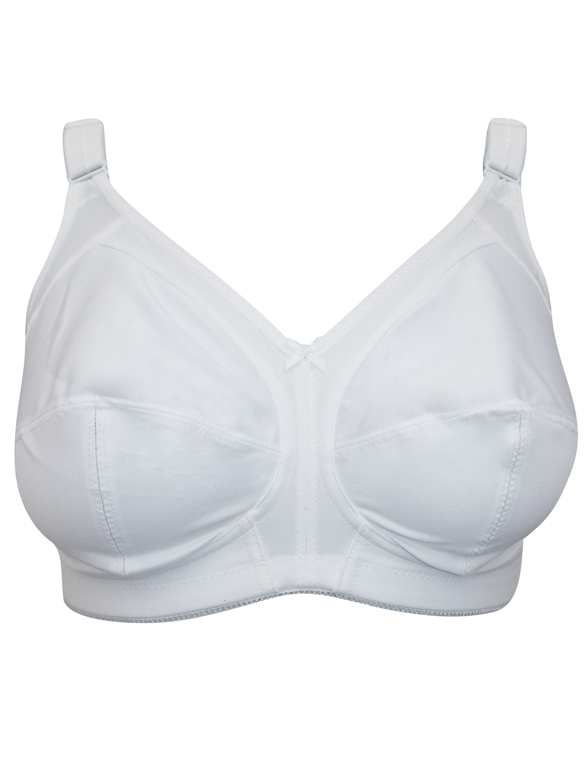 WHITE Total Support Full Cup Bra - Size 34 to 38 (C-D)