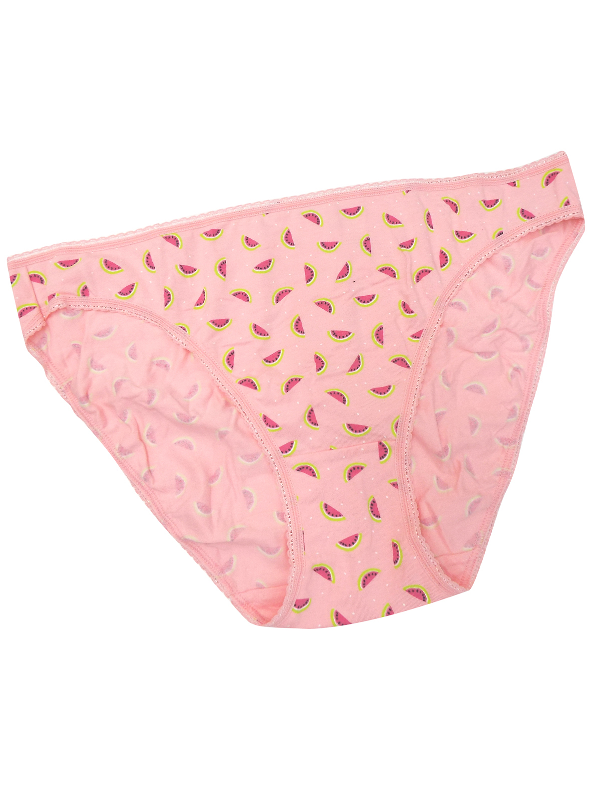 PINK 5Pack Watermelon High Leg Knickers Size 12 to 16