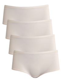 F&F PALE PINK 4-Pack Smooth Feel Microfibre Knicker Shorts - Size 16 F&F PALE PINK 4-Pack Smooth Feel Microfibre Knicker Shorts - Size 16