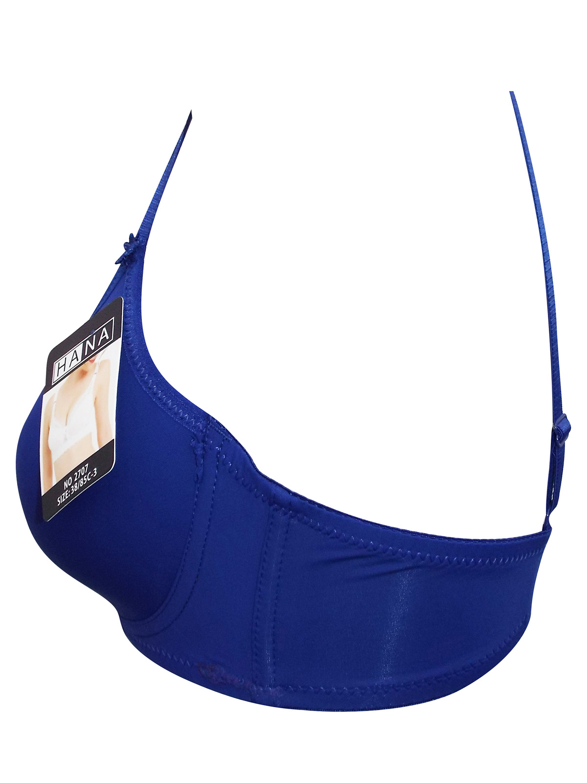 Hana - - Hana COBALT Padded Full Cup T-Shirt Support Bra - Size 38 to ...