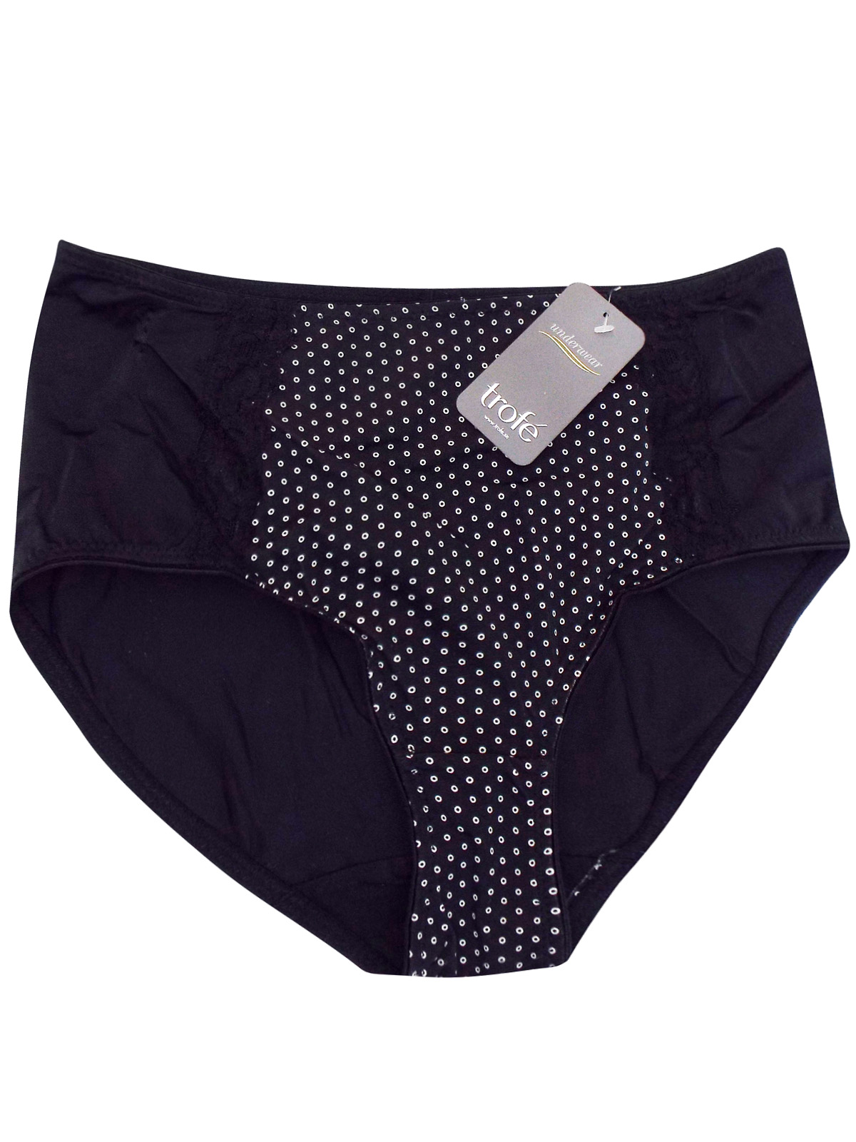 Mey 49112-123 Men's Casual Cotton Black Solid Colour Brief Small (Brand