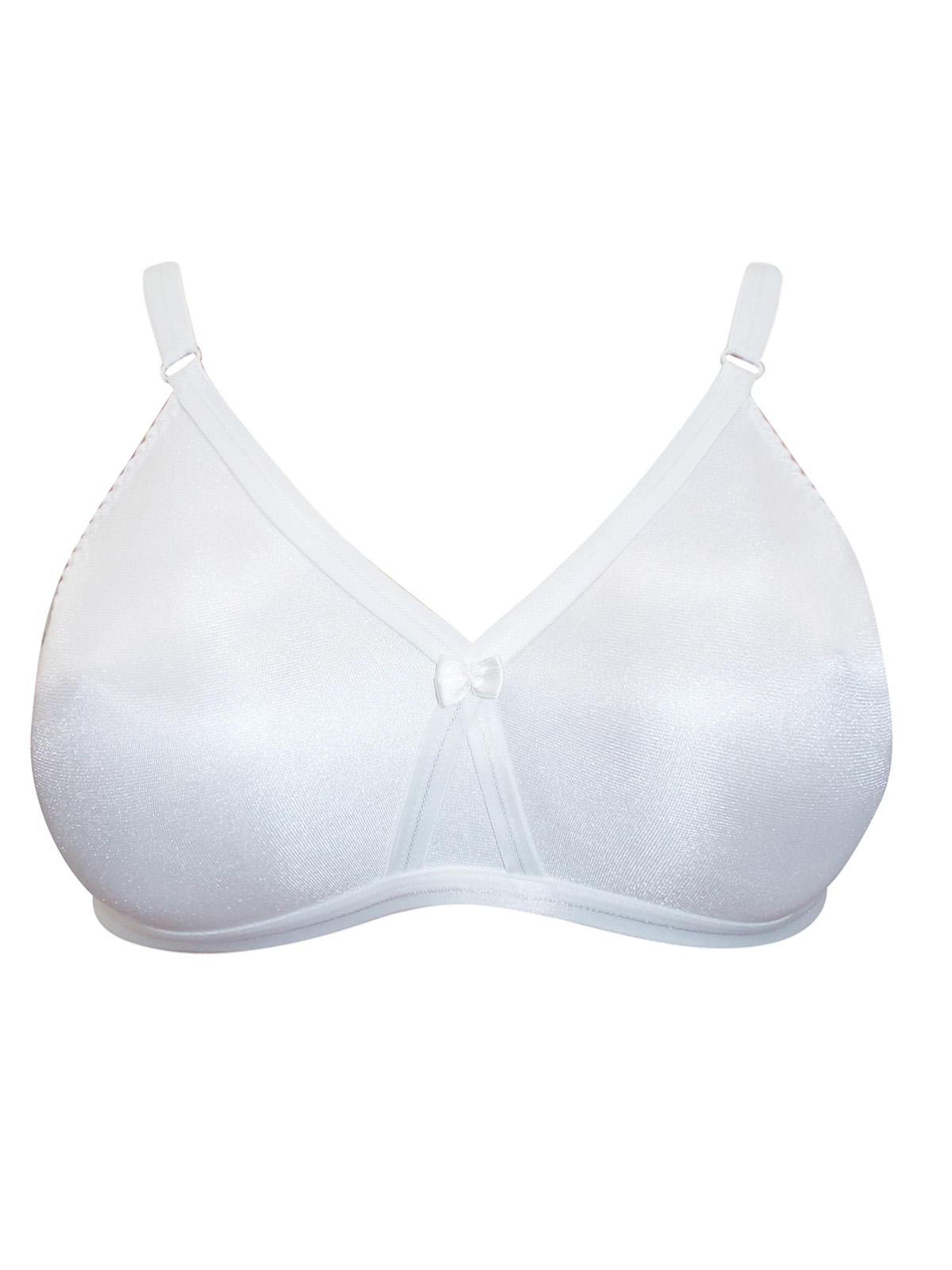 Trofe - - Trofé CHAMPAGNE Crossover Non-Wired Full Cup Bra - Size 34 to 42  (B-C-D)