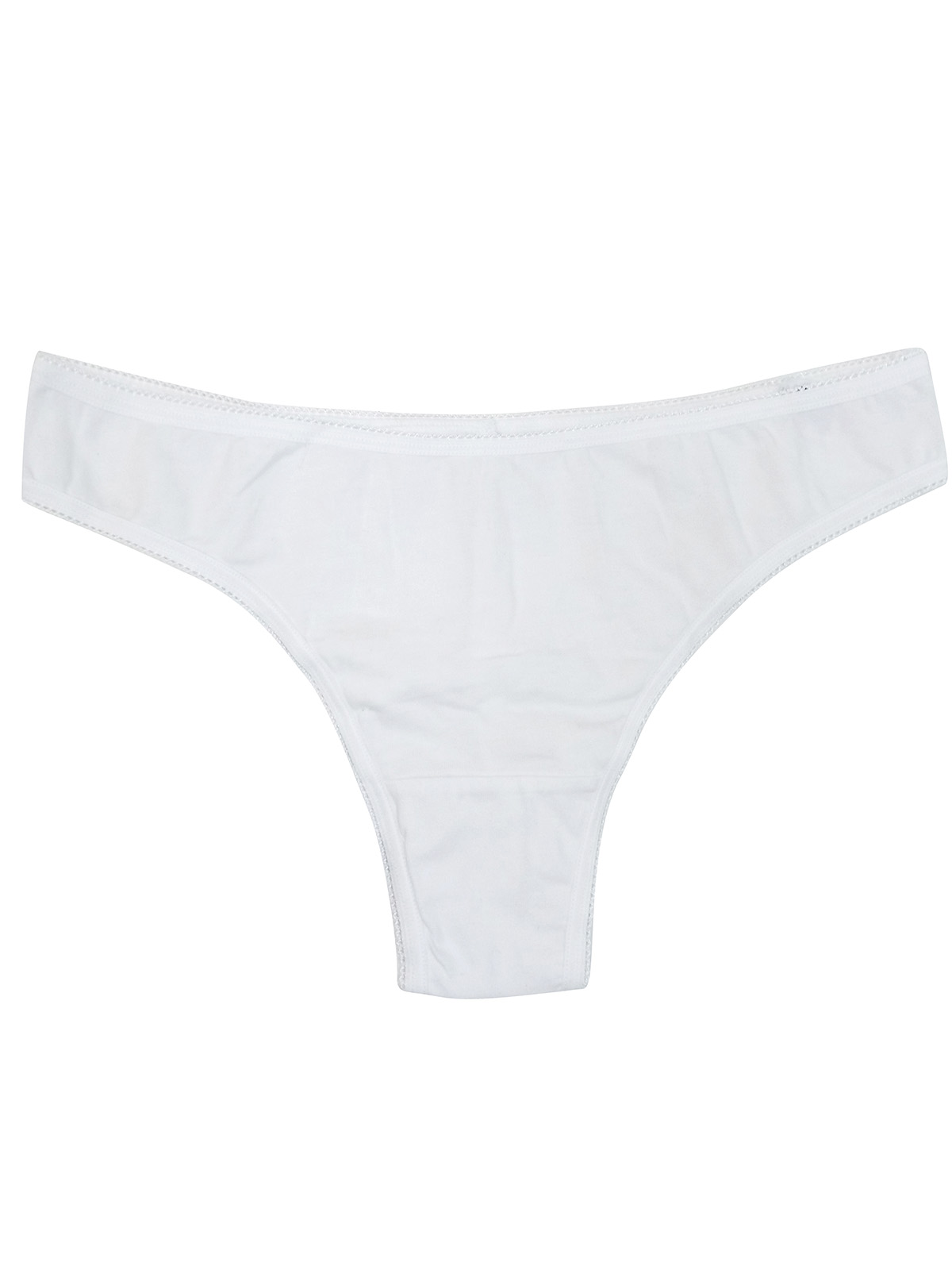 George - - G3ORGE WHITE 5-Pack Lace Brazilian Knickers - Size 10
