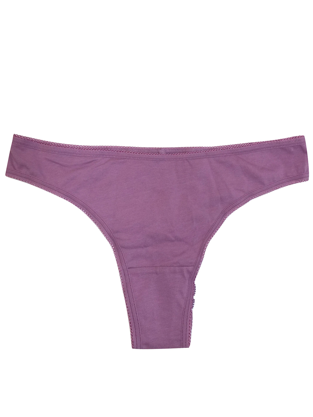 George - - G3ORGE LAVENDER 5-Pack Lace Brazilian Knickers - Size 10 to 16