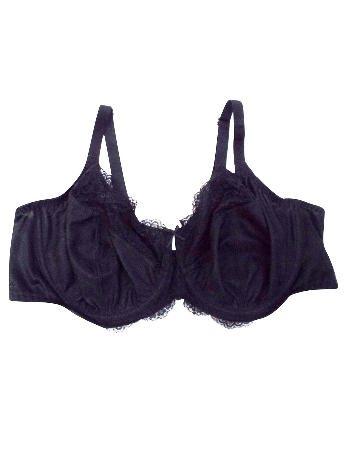 Marks and Spencer - - M&5 BLACK Fleur Lace Non-Padded Full 