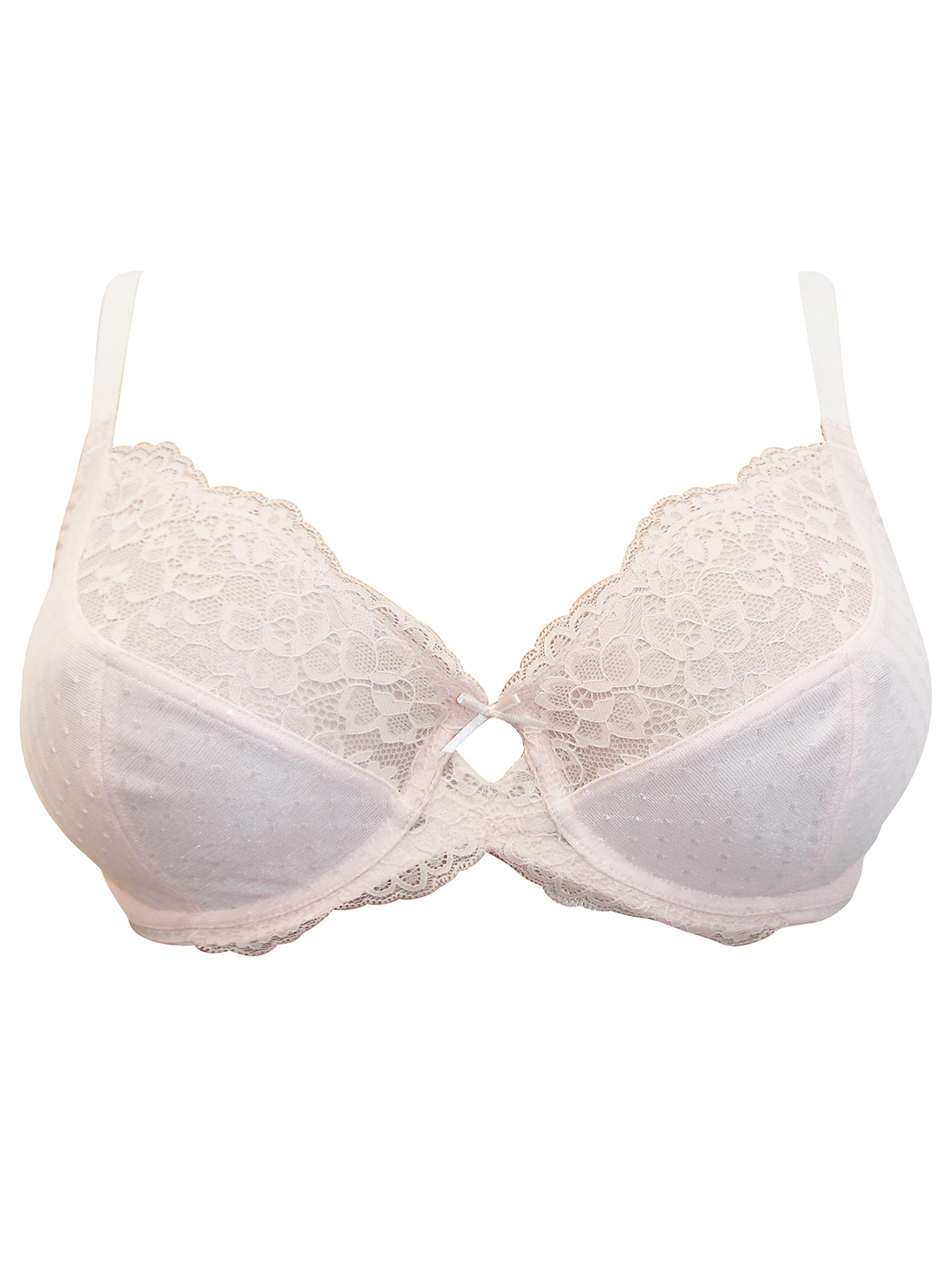 George - - G3ORGE PINK Non-Padded Full Cup Bra - Size 36 (DD cup)