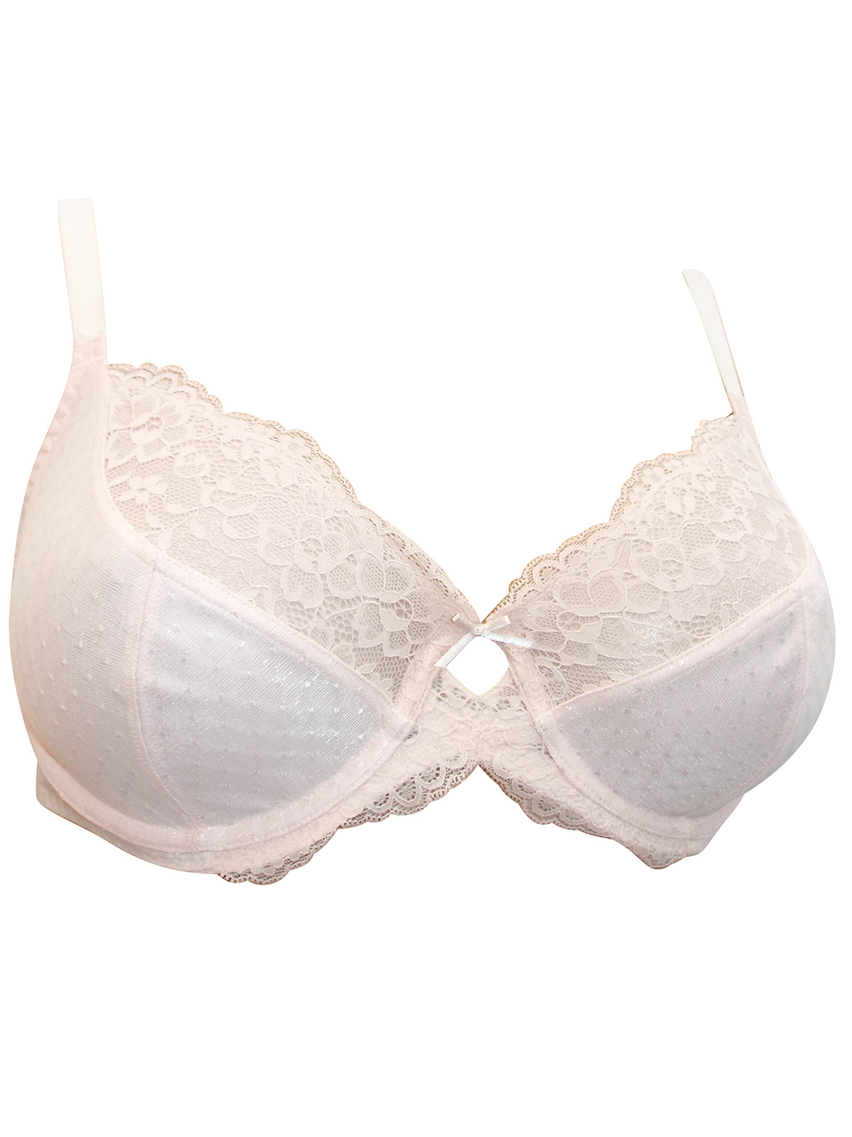 George - - G3ORGE PINK Non-Padded Full Cup Bra - Size 36 (DD cup)
