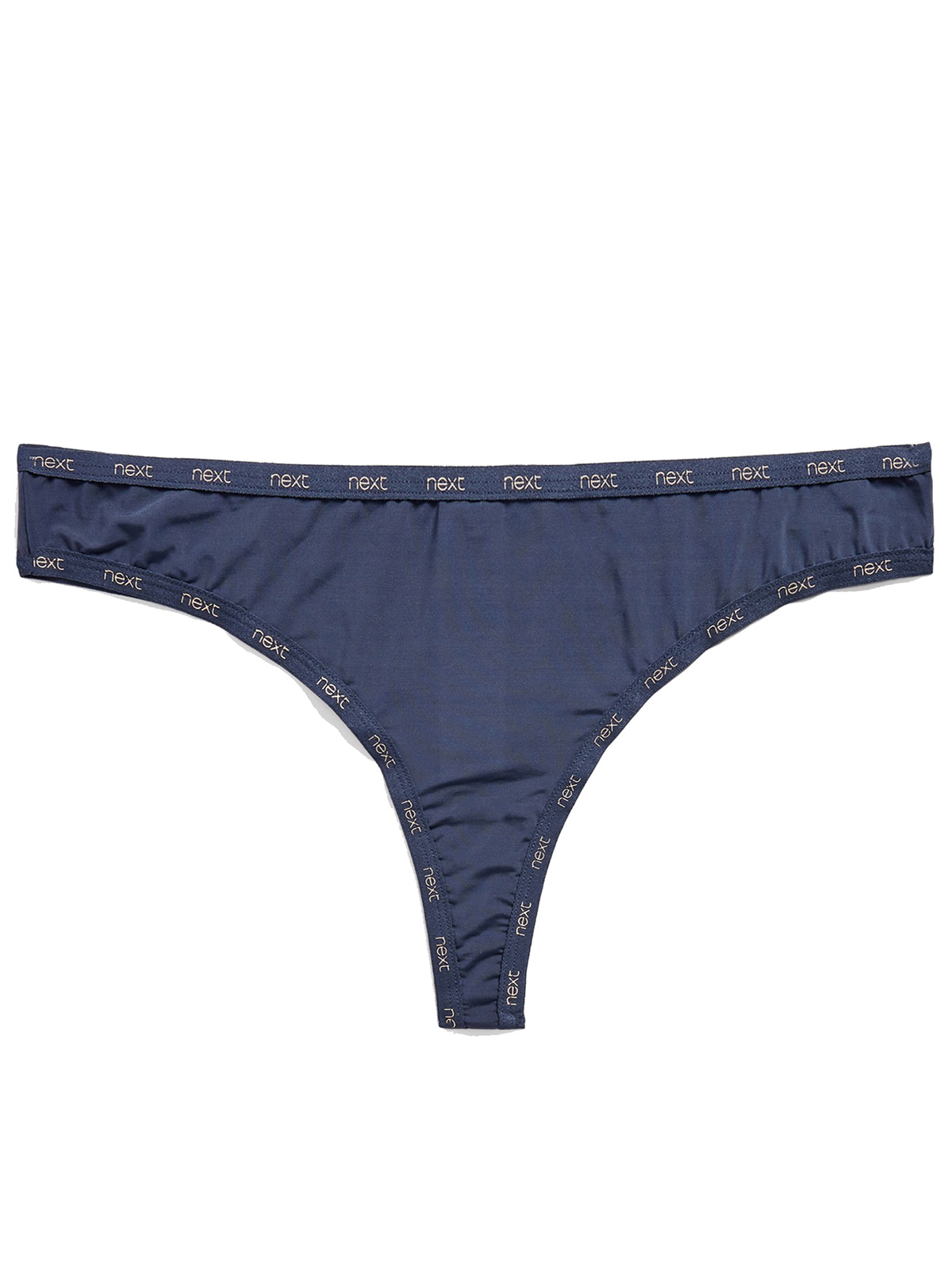 NAVY Branded Trim Thong - Size 6 to 22