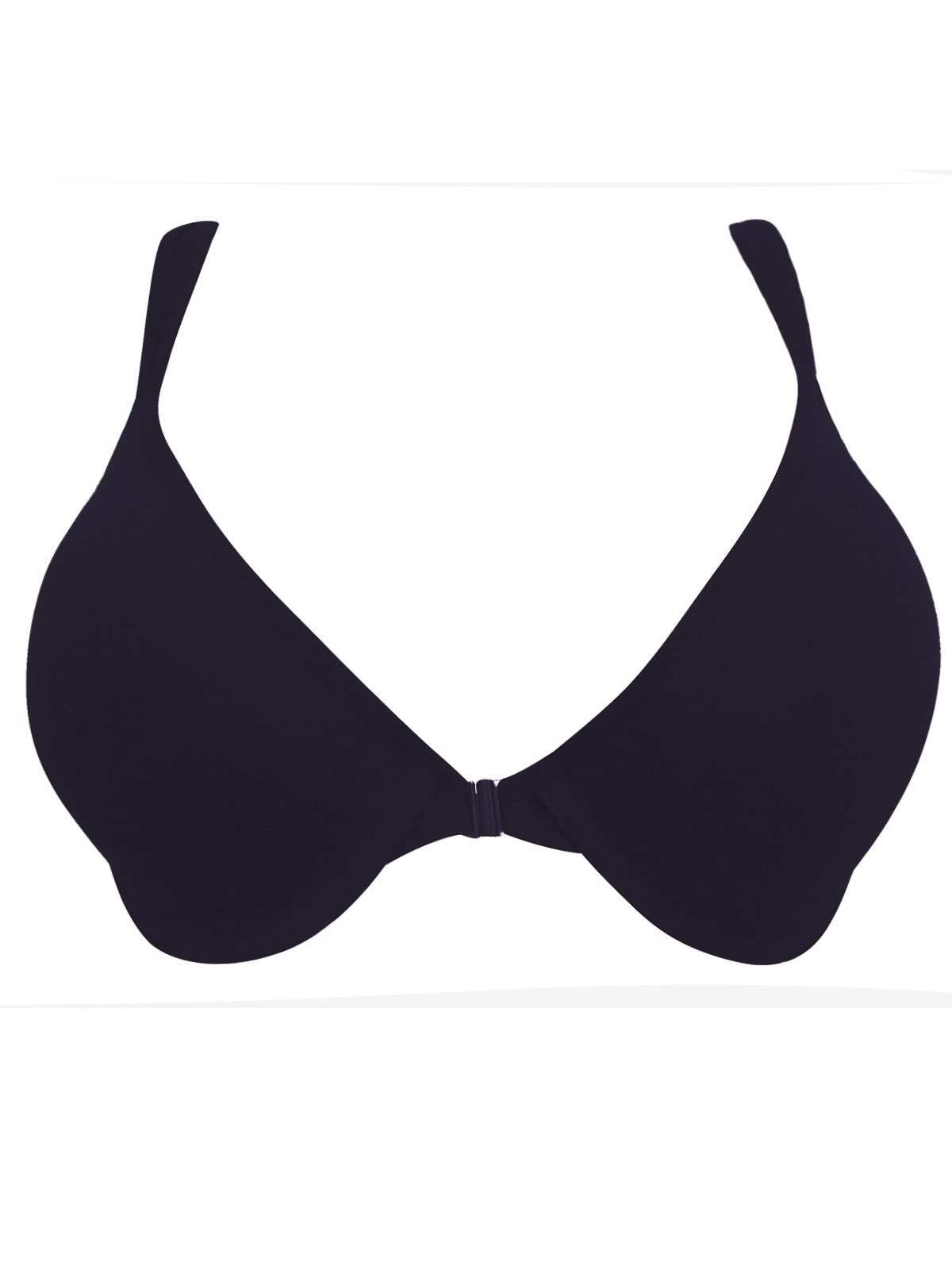 Fruits of the Loom - - Fruit of the Loom BLACK Padded & Wired Racerback Bra  - Size 34 to 38 (C-D)