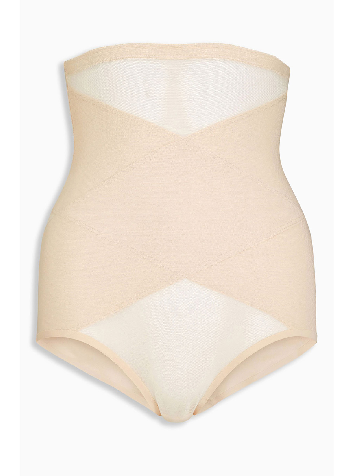 IRREGULAR PEACH Firm Control High Waist Knickers Size 12 to 14