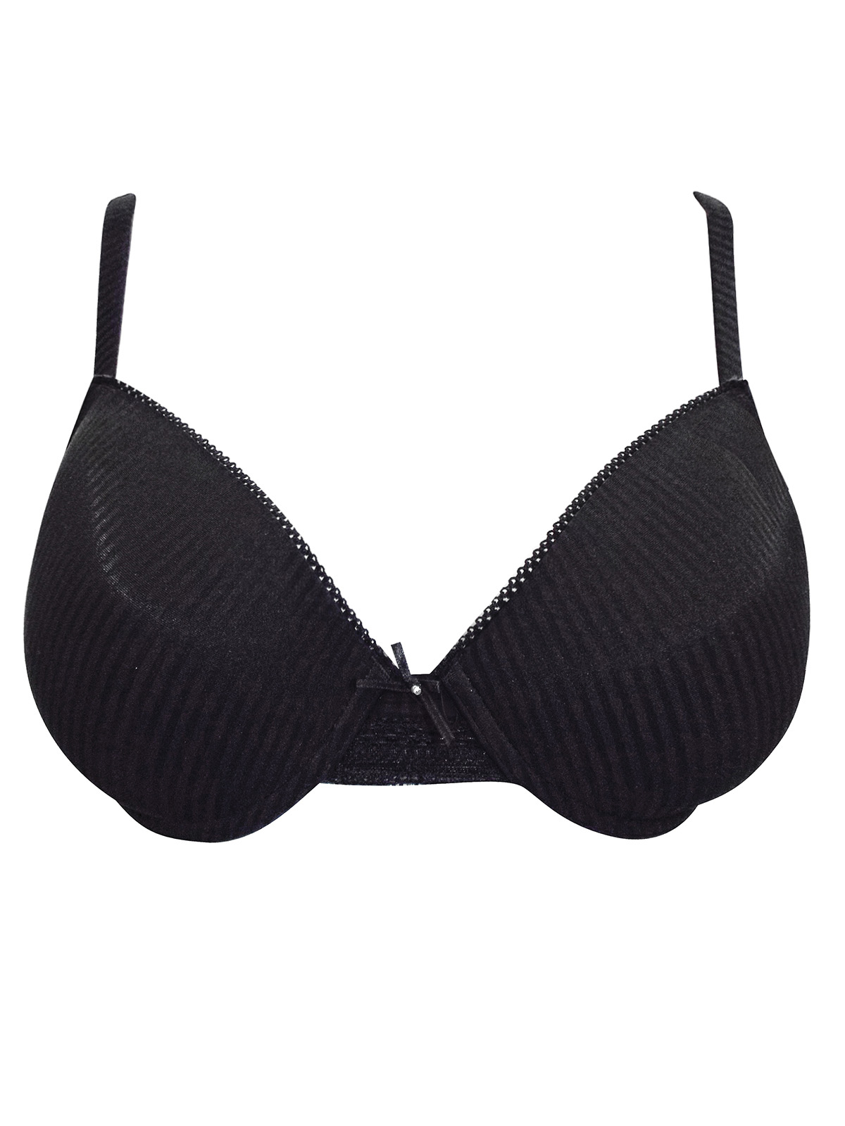 Victoria's Secret Black Full Coverage T-Shirt Push Up Bra - Size 32D - $8  (86% Off Retail) - From Lauren