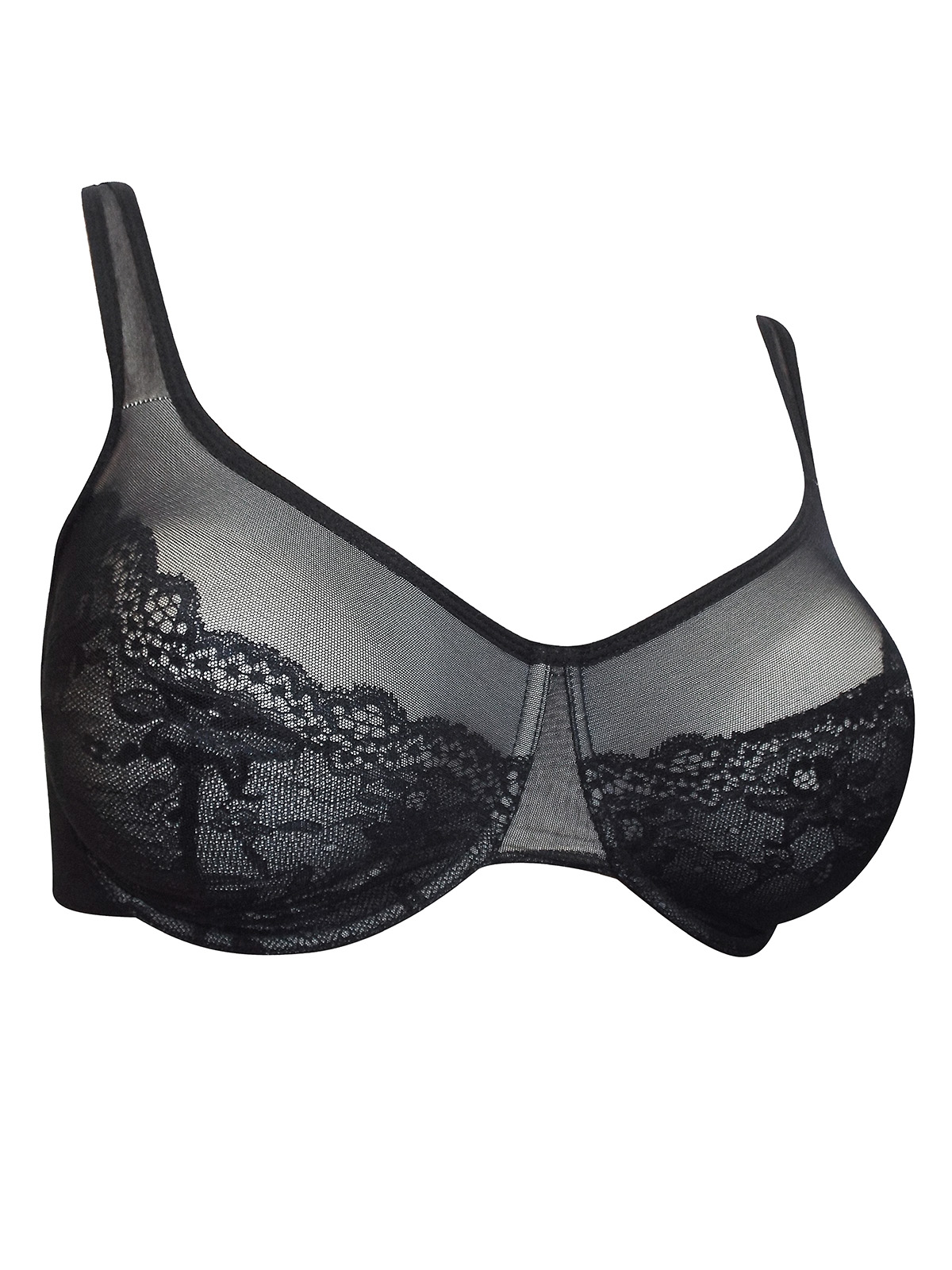 VALBONNE LADIES UNDERWIRED Bra Firm Control Lace Sexy Full Cup Black 36G  £11.99 - PicClick UK