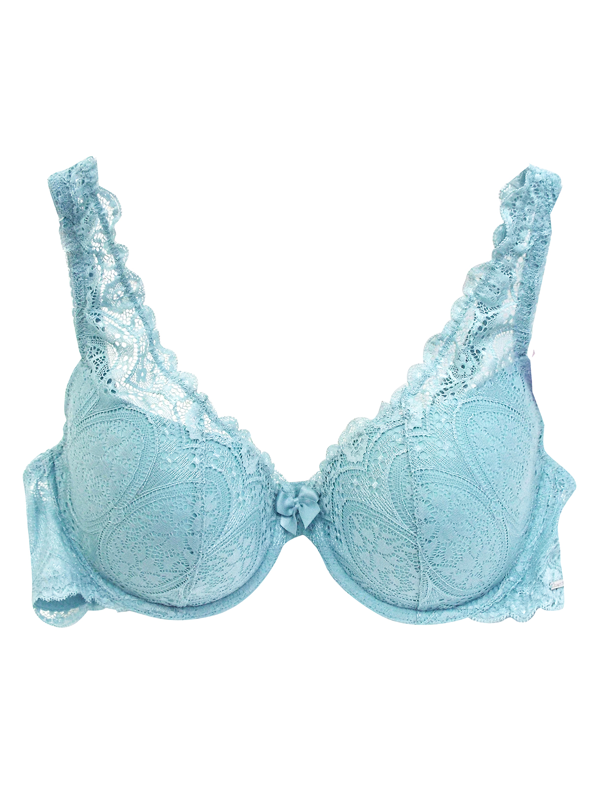 Boux Avenue - - Boux Avenue PEPPERMINT-GREEN Tori Moulded Plunge Bra ...