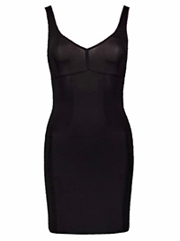 BLACK Secret Shaping V-Neck Slip Dress Light Control - Size 12 to 22