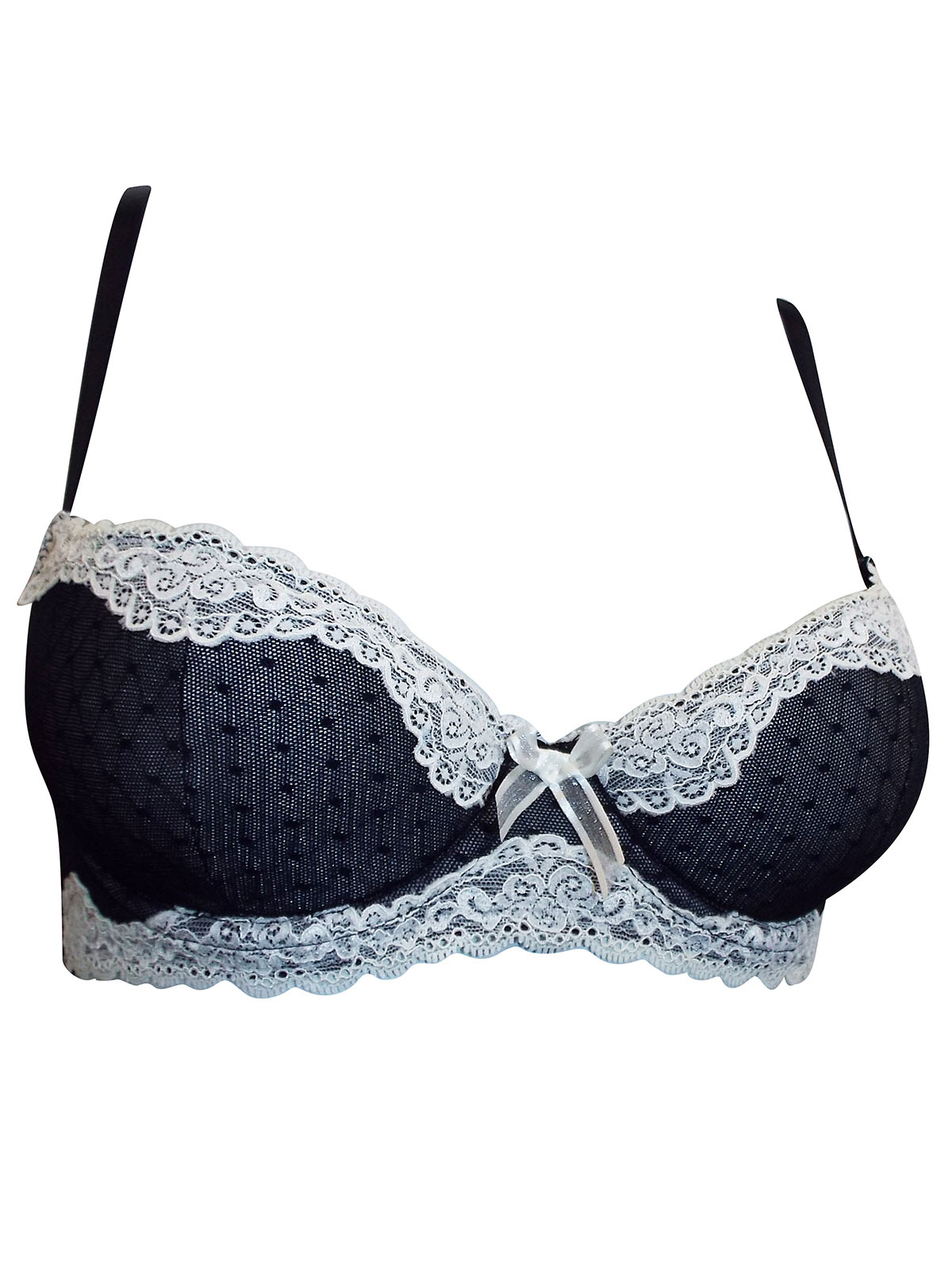 Boux Avenue - - Boux Avenue BLACK Lizzie Balconette Bra - Size 28 To 30 ...