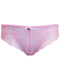 Boux AVenue PINK Mollie Thong - Size 12 to 16