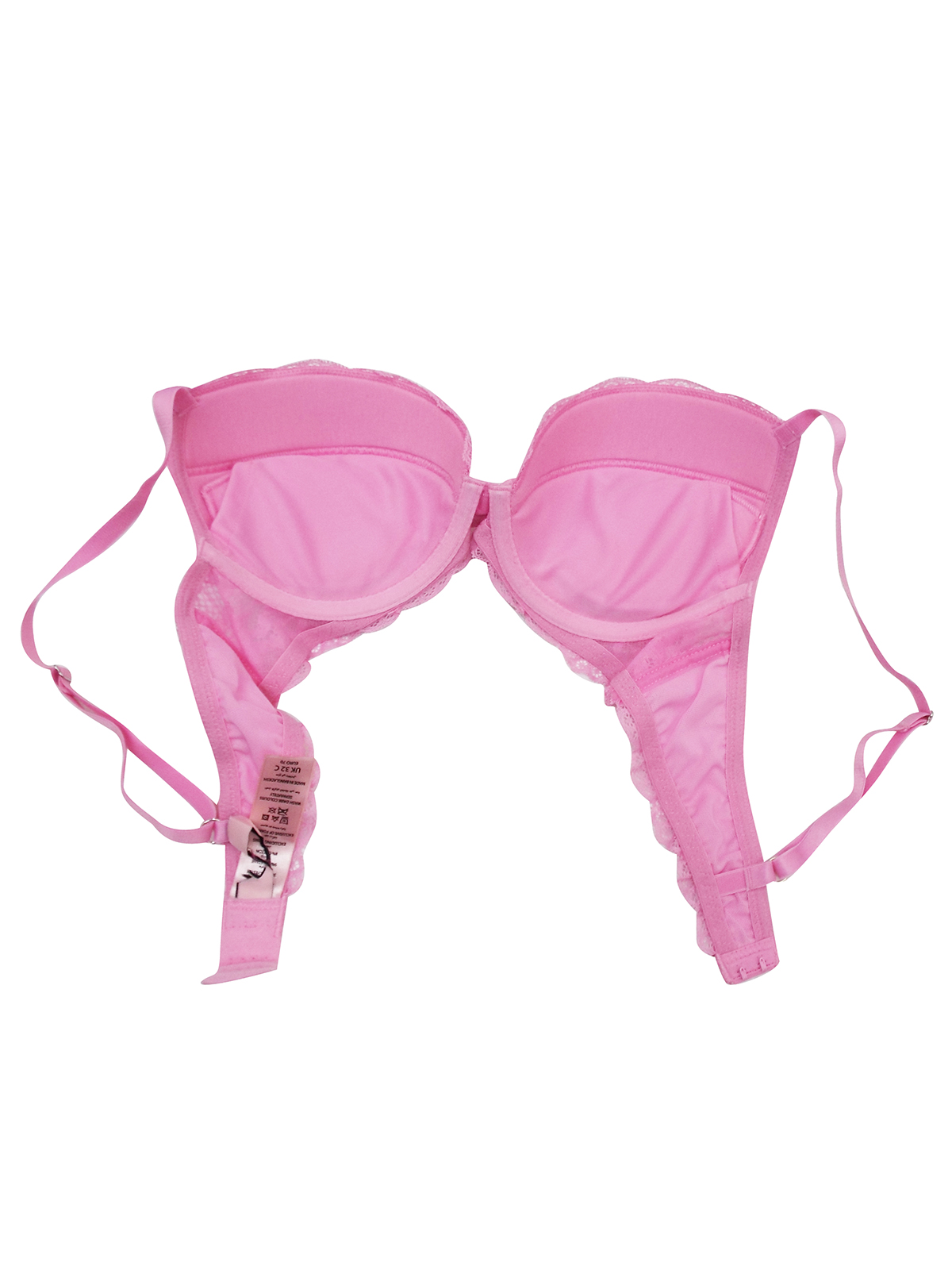 Boux Avenue Mollie plunge bra - Hot Pink - 38D, £28.00