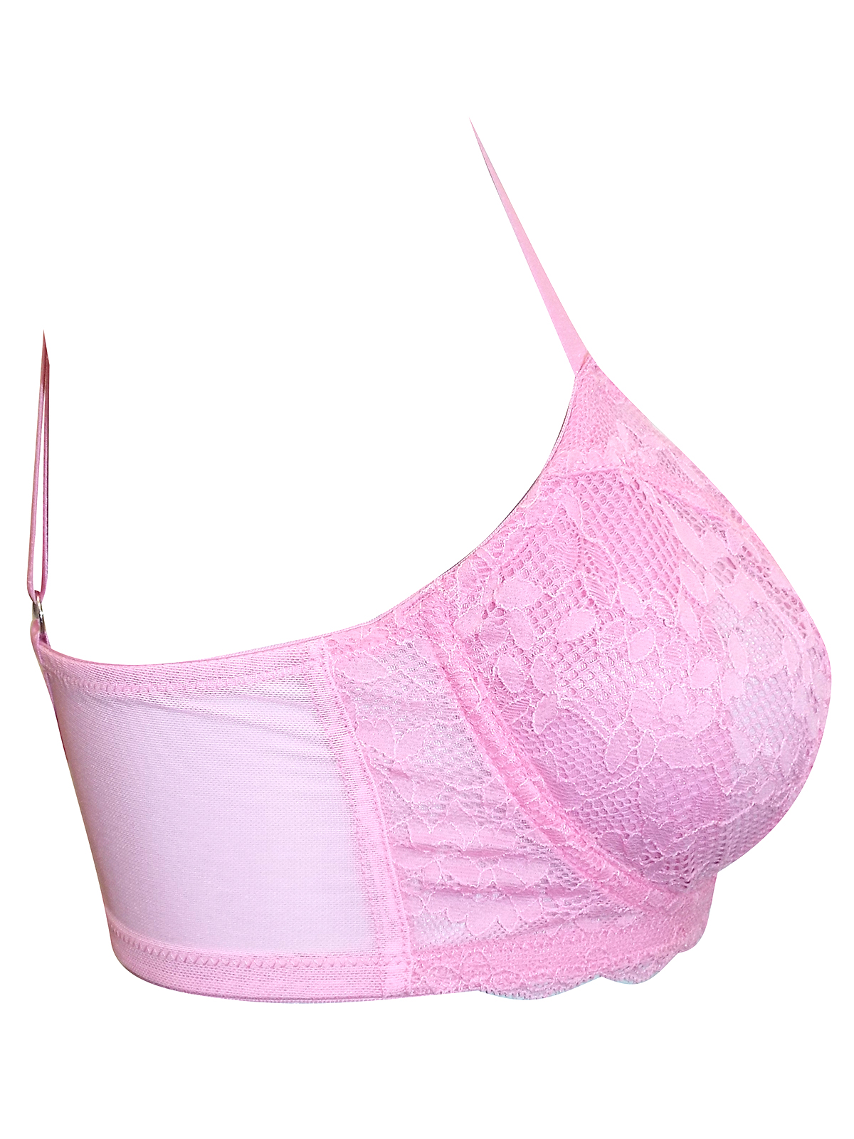 Boux Avenue Rosabella plunge bra - Neon Pink - 38F