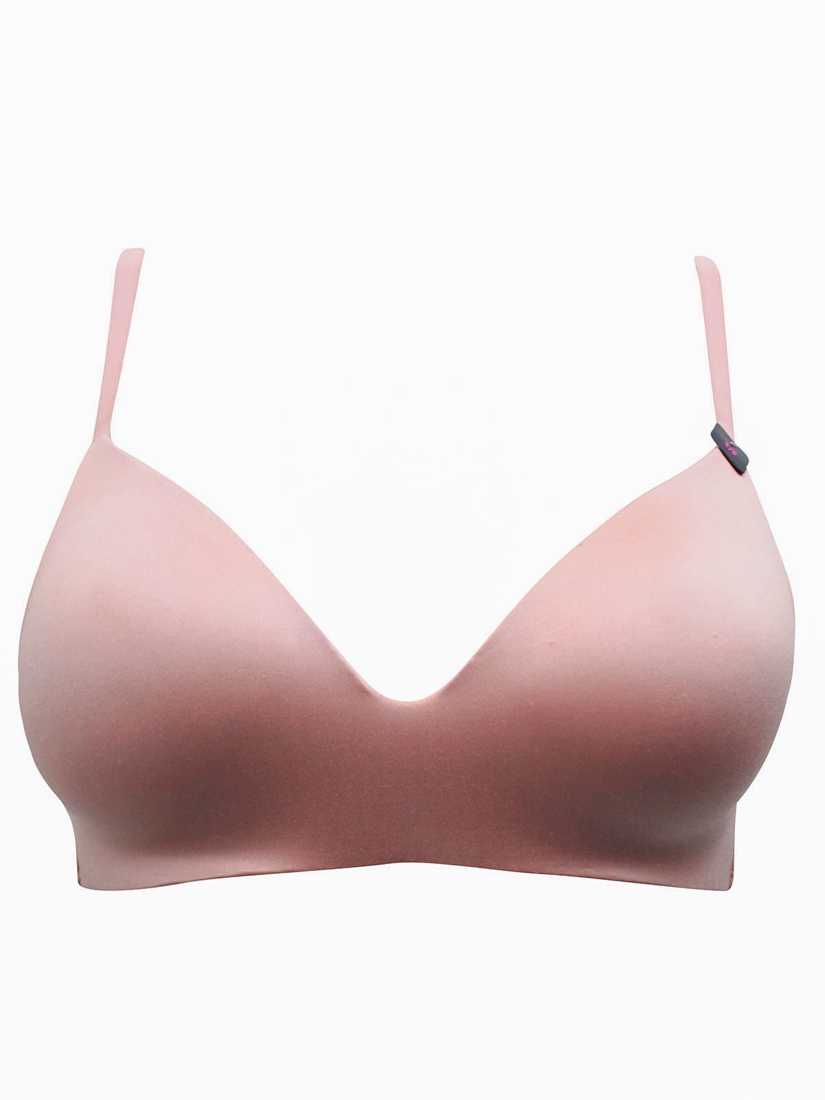 ellen tracy pink lightly lined textured bra size 38c 