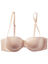 LaSenza ROSE-TAN Strapless Lightly Lined Bra - Size 32 to 38 (A-B-C-D-DD)
