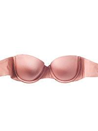 LaSenza ANTIQUE-ROSE Lightly Lined Strapless Bra - Size 32 to 38 (B-C-D-DD)