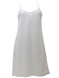 IVORY Woven Cotton Blend Chemise - Size 8/10
