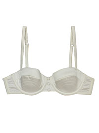 IVORY Lucille Balconette Bra - Size 30 to 38 (A-B-C)