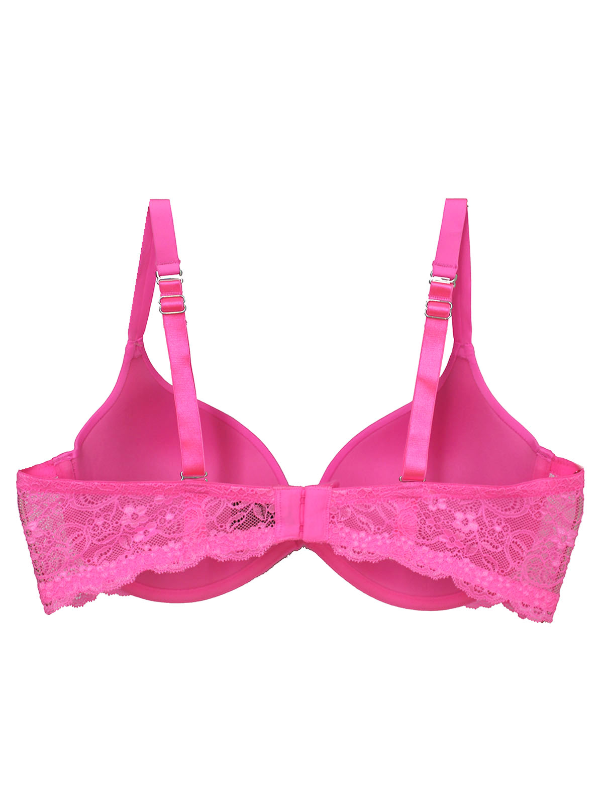 Boux Avenue embroidered lingerie set in neon pink
