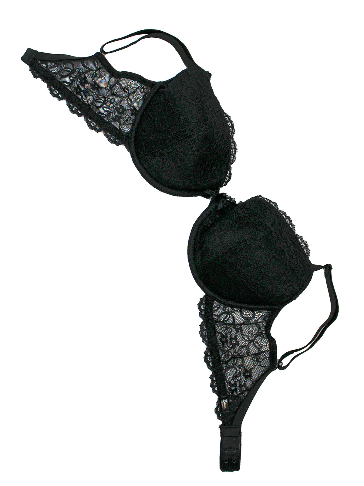 Boux Avenue - - BLACK Brodie Full Support Plunge Bra - Size 30 to