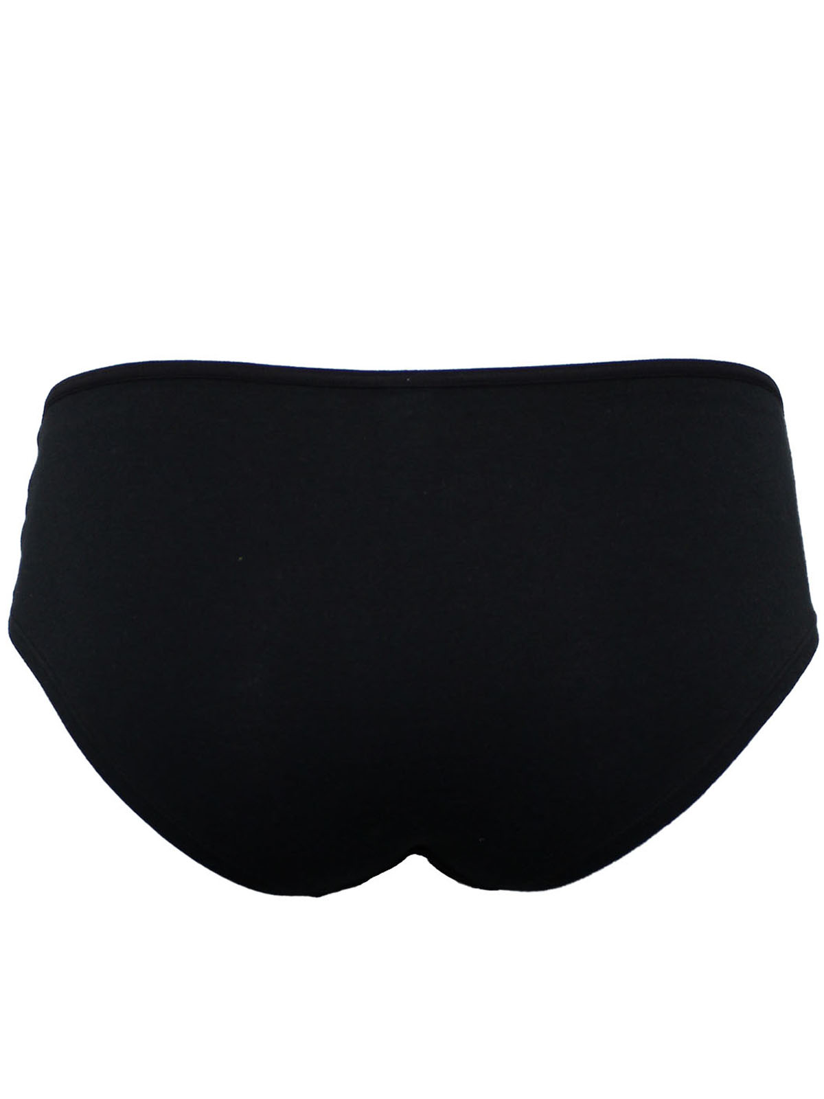 La Senza BLACK Lace Front Brazilian Knickers Size 8 to 12/14 (S to L)