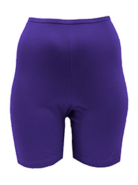 PURPLE Pure Cotton Comfort Shorts - Plus Size 12 to 38/40 (US 8 to 16)
