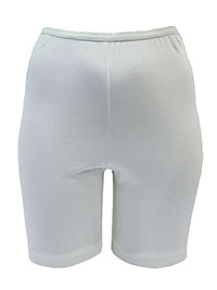 DUSTY-SAGE Pure Cotton Comfort Shorts - Size 10 to 38/40 (US 7 to 16)