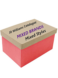 JD Williams Mixed Brands LUCKY DIP Box of Ladies Tops - Size 10 to 32
