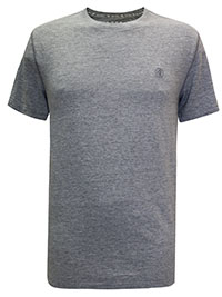 FF Mens GREY Lulworth Crew Neck T-Shirt - Size S to 2XL