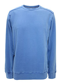 FF Mens CORNFLOWER Emsworth Crew Neck Sweatshirt - Size S to 2XL