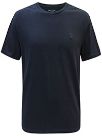 FF Mens NAVY Supersoft Cotton Crew Neck T-Shirt - Size L to XL