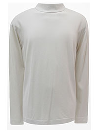 LIGHT-STONE Mens Organic Cotton Funnel Neck Top - Size S to XL