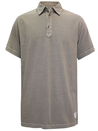 TAUPE Mens Pure Cotton Short Sleeve Polo Shirt - Size S to XL