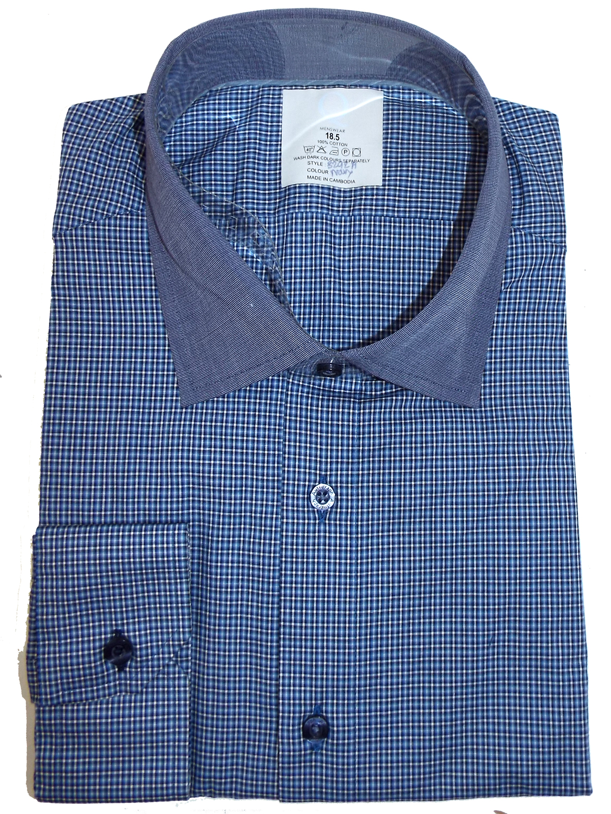 Marks and Spencer - - M&5 ASSORTED Pure Cotton Long Sleeve Shirt ...