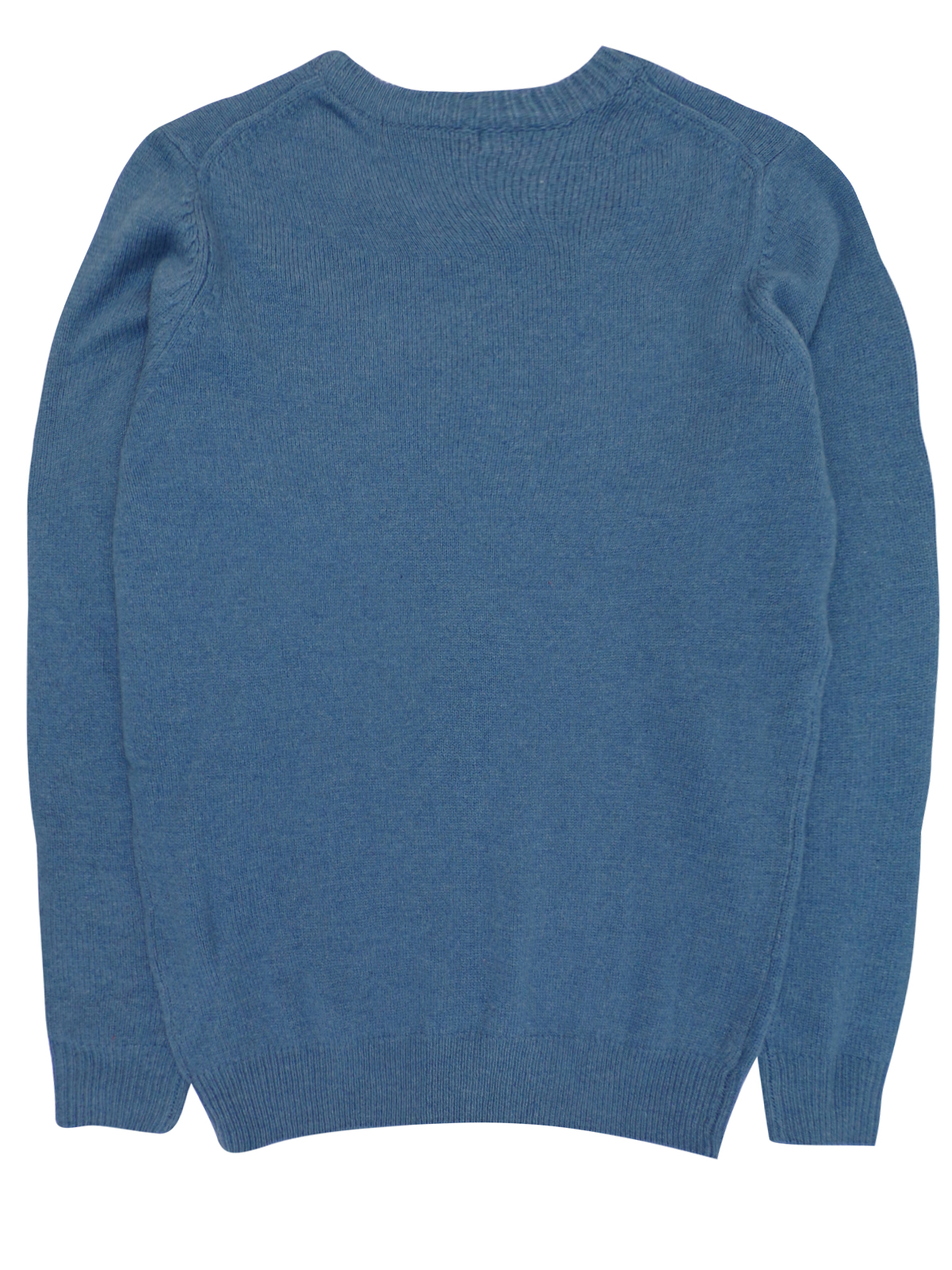 James Pringle - - James Pringle BLUE Pure Wool Crew Neck Knitted Jumper ...