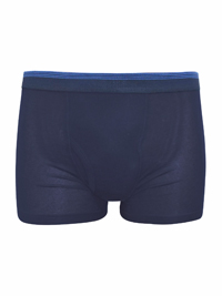 Mens D3benhams NAVY Cotton Rich Blue Striped Trim Trunks - Size Small to 5XLarge Mens D3benhams NAVY Cotton Rich Blue Striped Trim Trunks - Size Small to 5XLarge