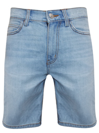 Mens M4ngo LIGHT-DENIM Cotton Rich 5-Pocket Denim Shorts - Waist Size 28 to 36 Mens M4ngo LIGHT-DENIM Cotton Rich 5-Pocket Denim Shorts - Waist Size 28 to 36