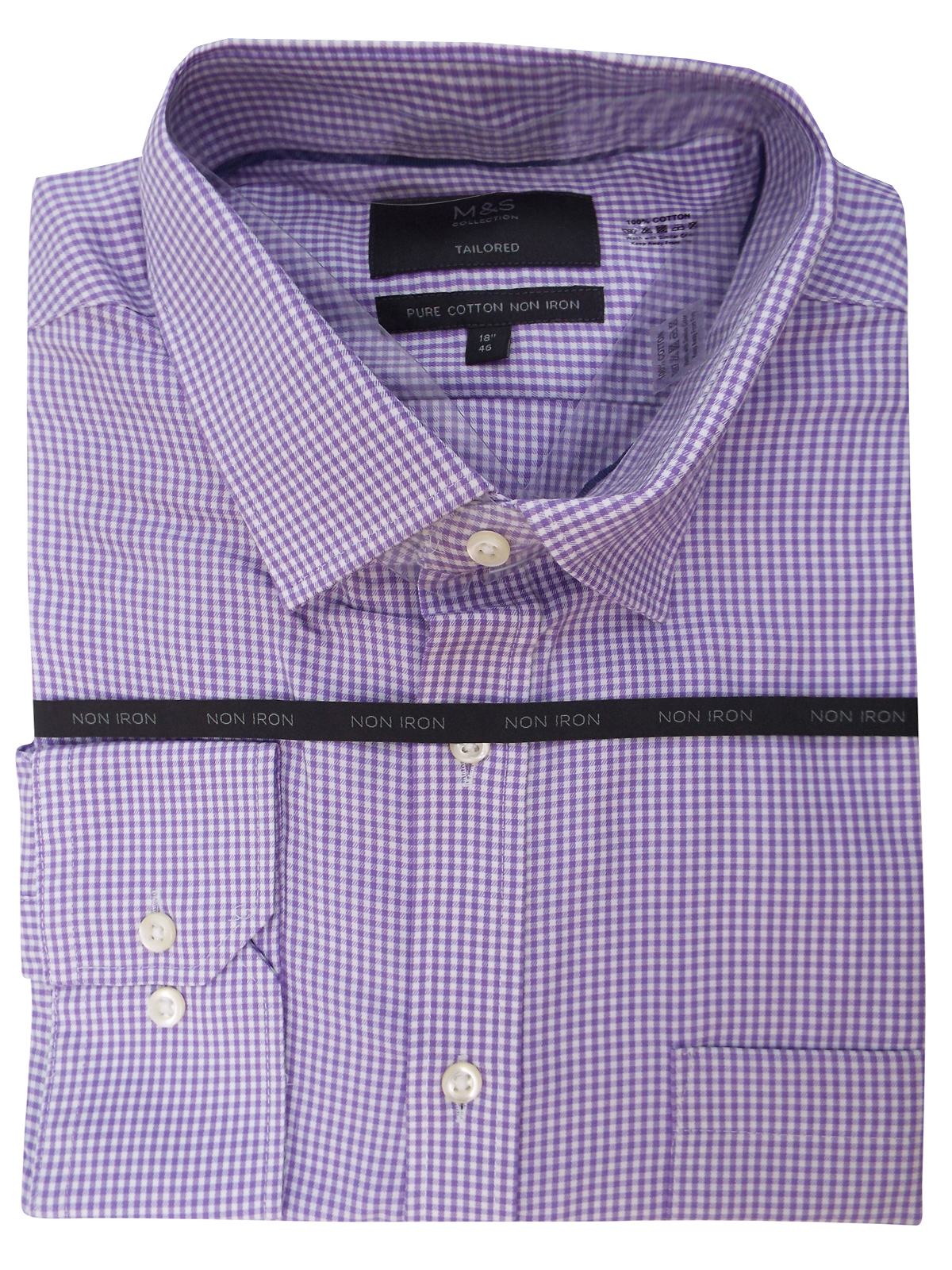 marks-and-spencer-m-5-lilac-pure-cotton-tailored-fit-non-iron-long