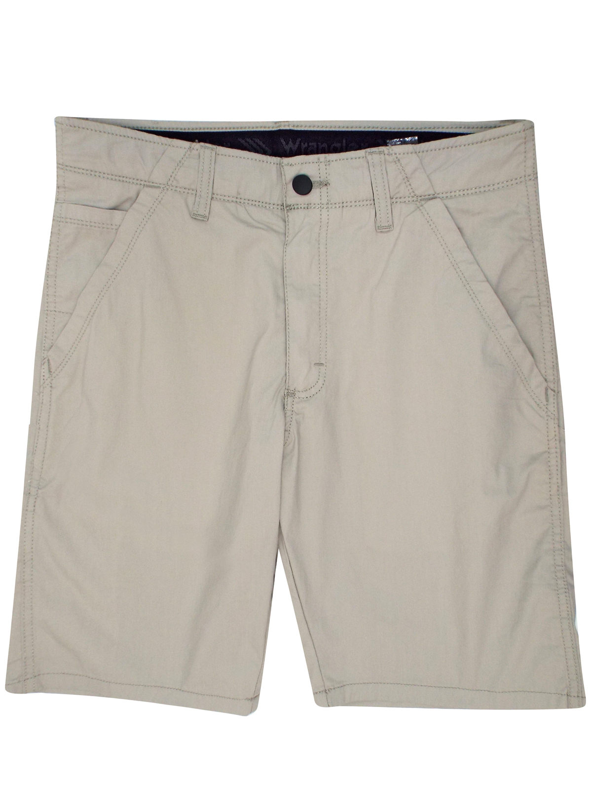 Wrangler - - Wr4ngler STONE Pure Cotton Twill Shorts - Waist Size 32 to 42